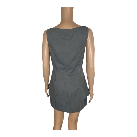 All THE WAYS Womens Moxie Mini Skirt & Vest Top Set Size Small Grey - Picture 7 of 10